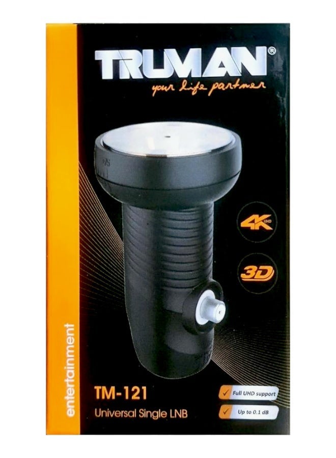 TRUMAN Platinum Universal Single LNB - 4K Ultra HD & 3D Ready - Image 1